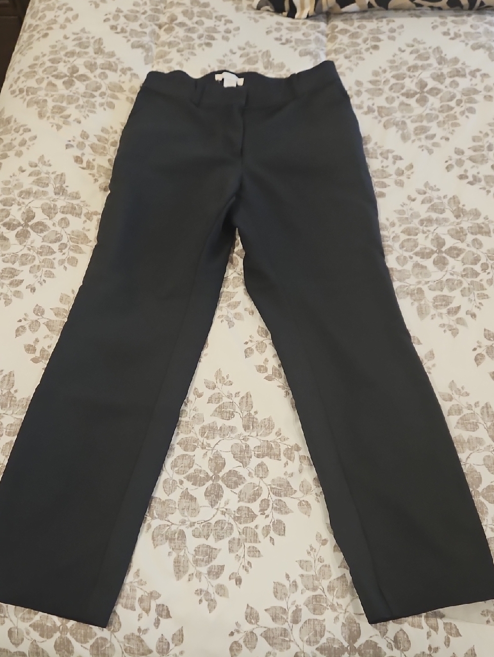 H&M Navy Blue Pants with Elastic Waistband